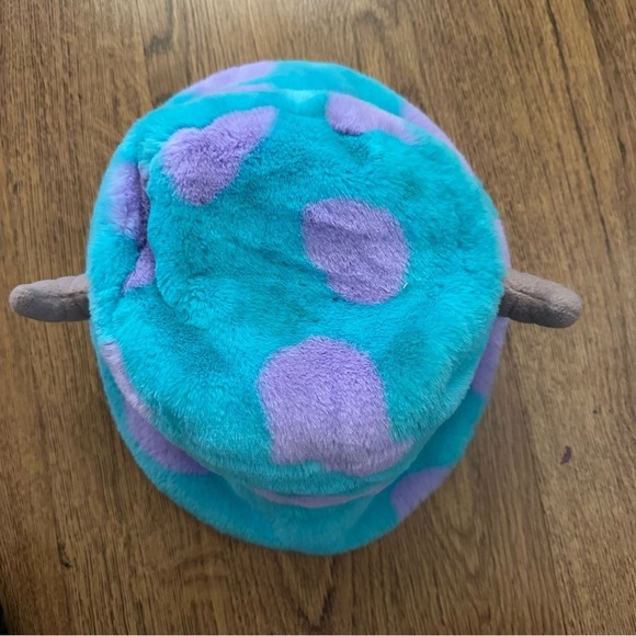Monster Inc Fuzzy Blue and Purple Horned Hat Disney Tokyo Fan Sulley Disneyland main image 4